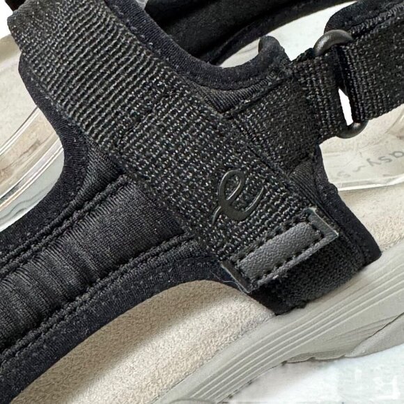 Easy Spirit Trish 2 Black Sport Sandals Adjustable Slingback Women's Size 9 - Picture 13 of 16